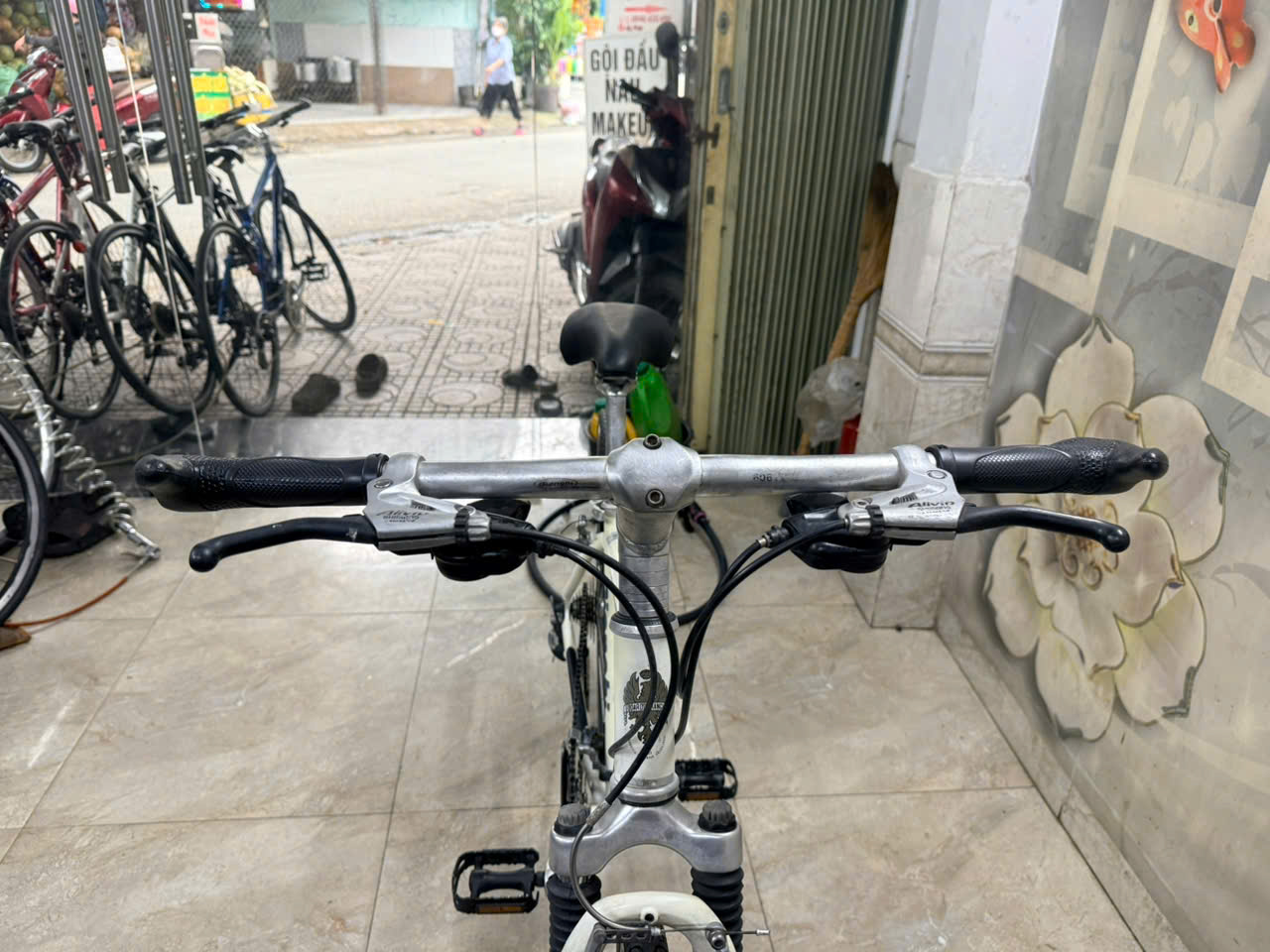 Xe đạp Bianchi Nhật bãi khung nhôm Xe đạp Bianchi Nhật bãi khung nhôm