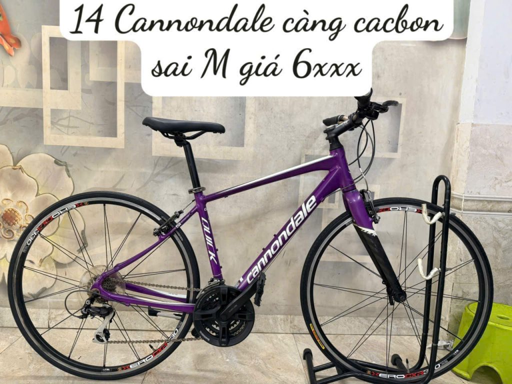 Xe đạp CANNONDALE càng CACBON Xe đạp CANNONDALE càng CACBON