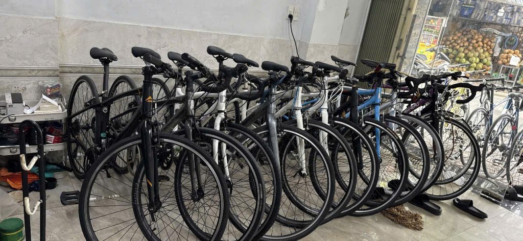 Tem niêm phong bảo hành xe đạp nhật bãi HÓA PHAN