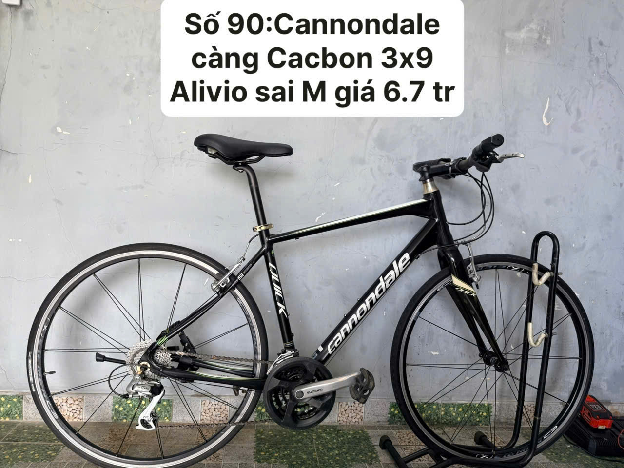 Xe Nhật bãi Cannondale càng cacbon