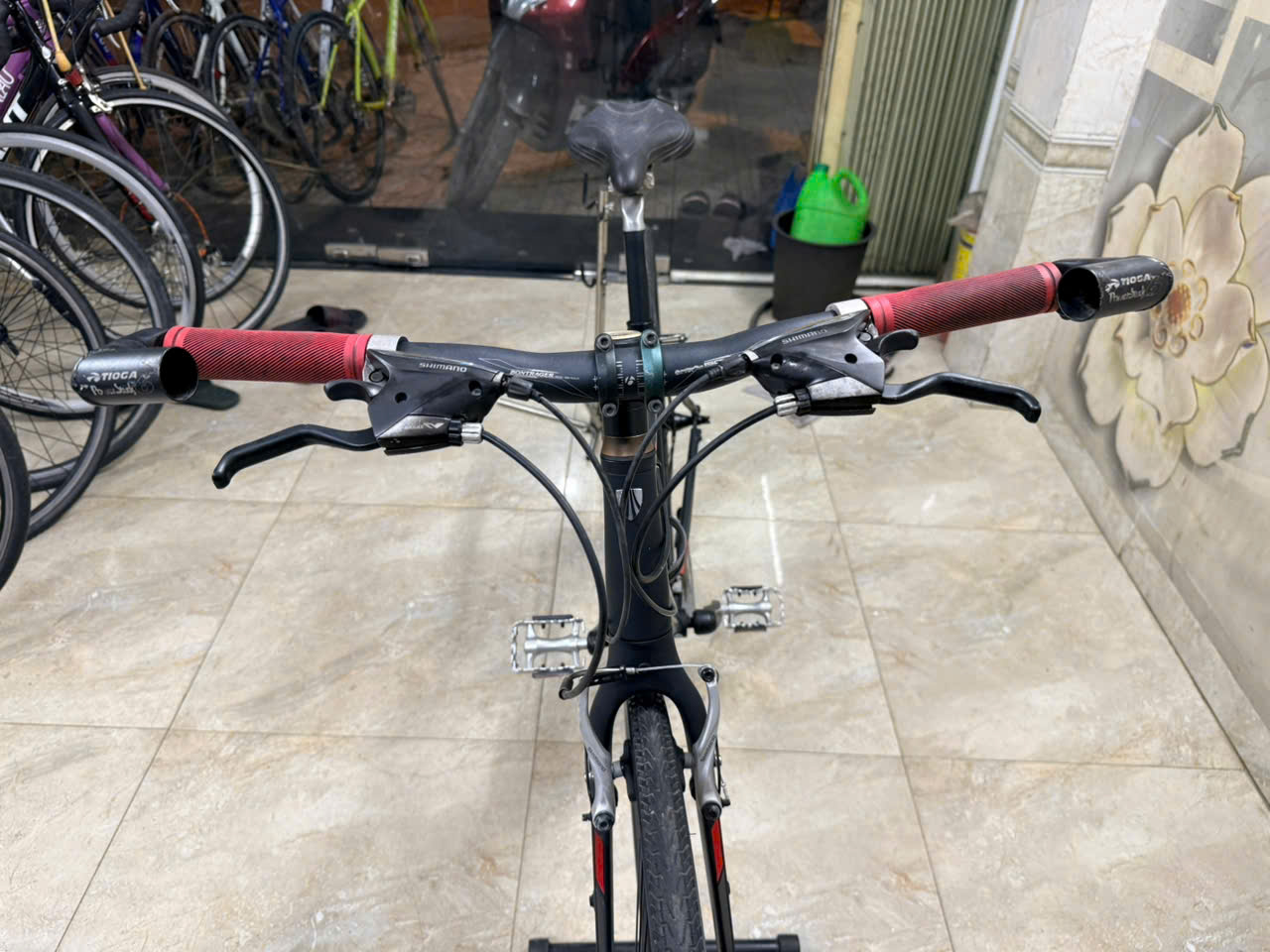 Xe đạp TREK càng cacbon Nhật bãi Xe đạp TREK càng cacbon Nhật bãi