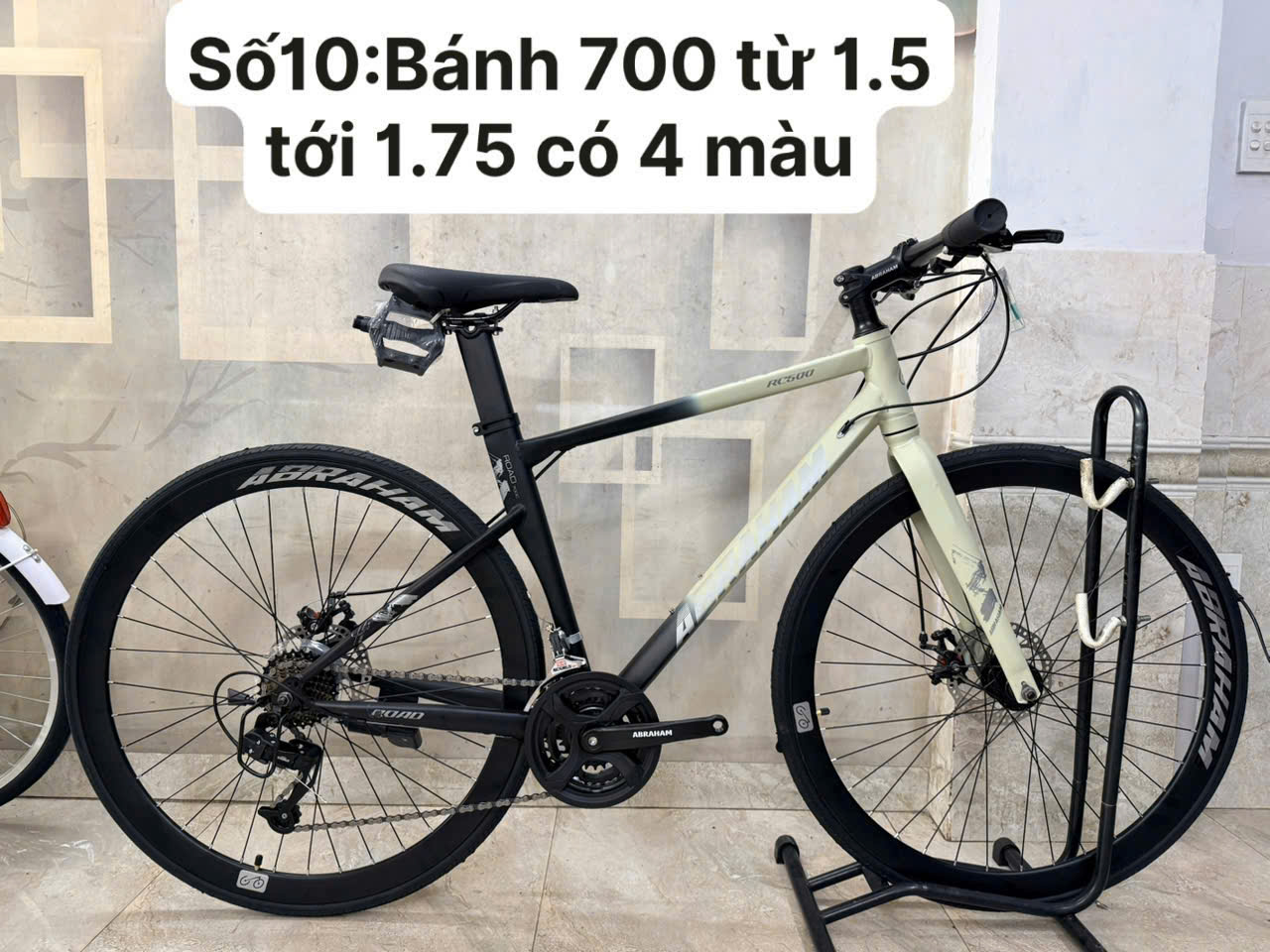 Xe đạp Abraham touring phanh đĩa