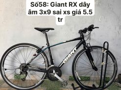 Xe đạp Giant RX phun nhôm dây âm sườn