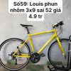 Xe đạp Louis phun nhôm