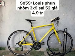 Xe đạp Louis phun nhôm