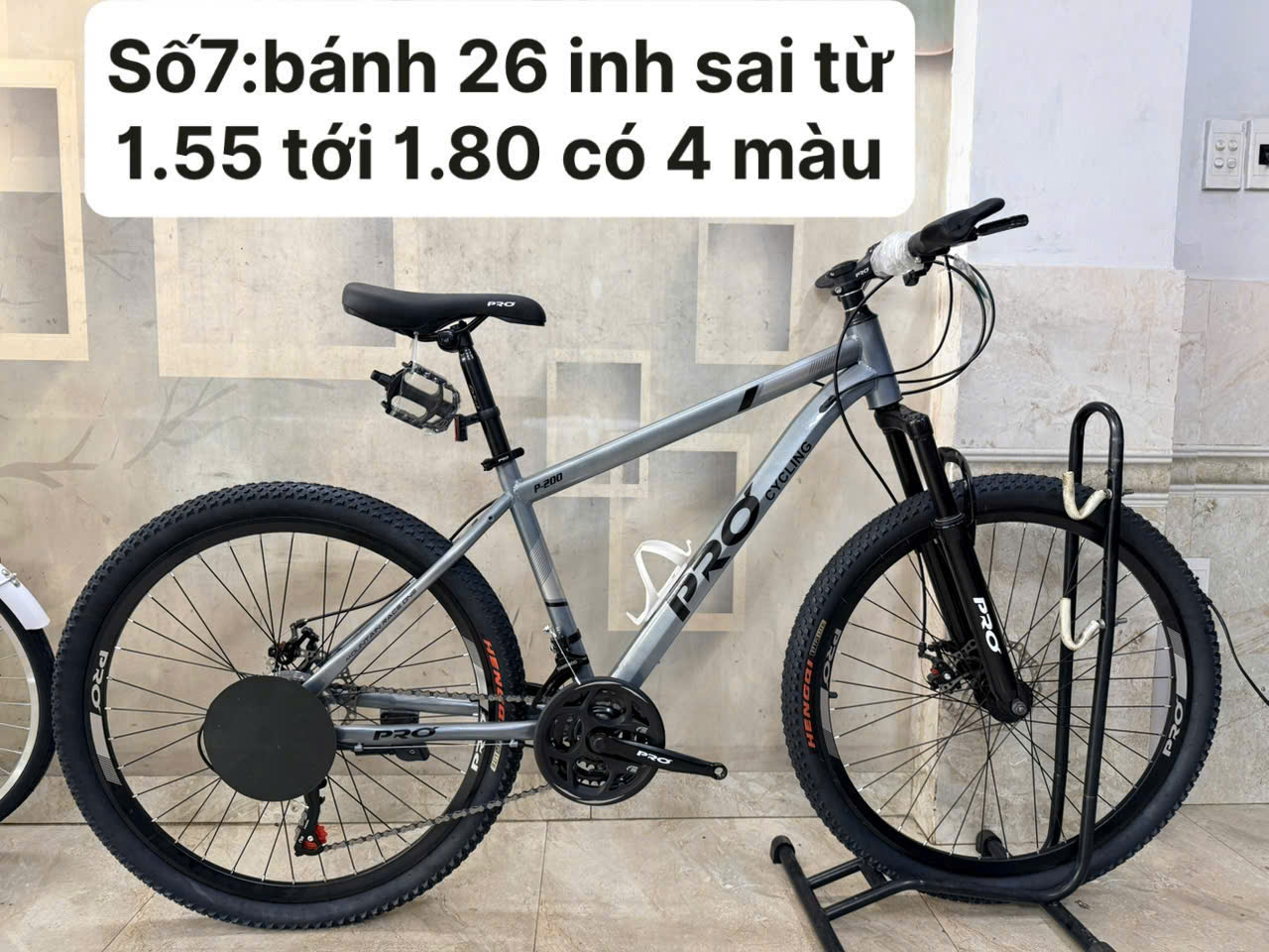 Xe đạp PRO cycling phanh đĩa