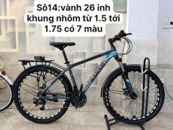 Xe đạp mới Abraham leo núi