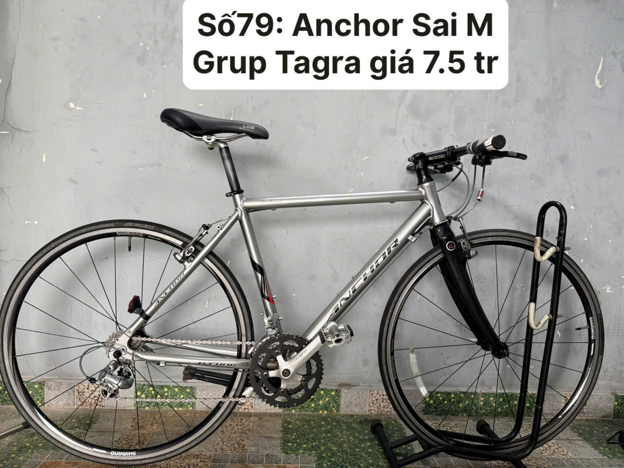 Xe đạp nhật bãi Anchor càng cacbon