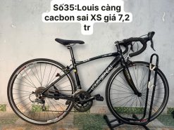 Xe đạp nhật bãi louis cổ cong tay lắc