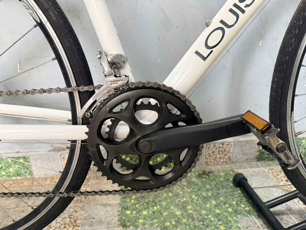 Xe đạp Louis càng cacbon, bạc đạn Xe đạp Louis càng cacbon, bạc đạn