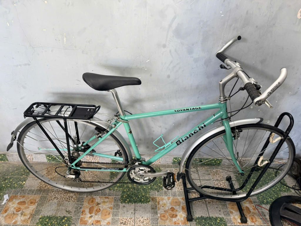 Xe đạp cổ Bianchi nhật bãi Xe đạp cổ Bianchi nhật bãi
