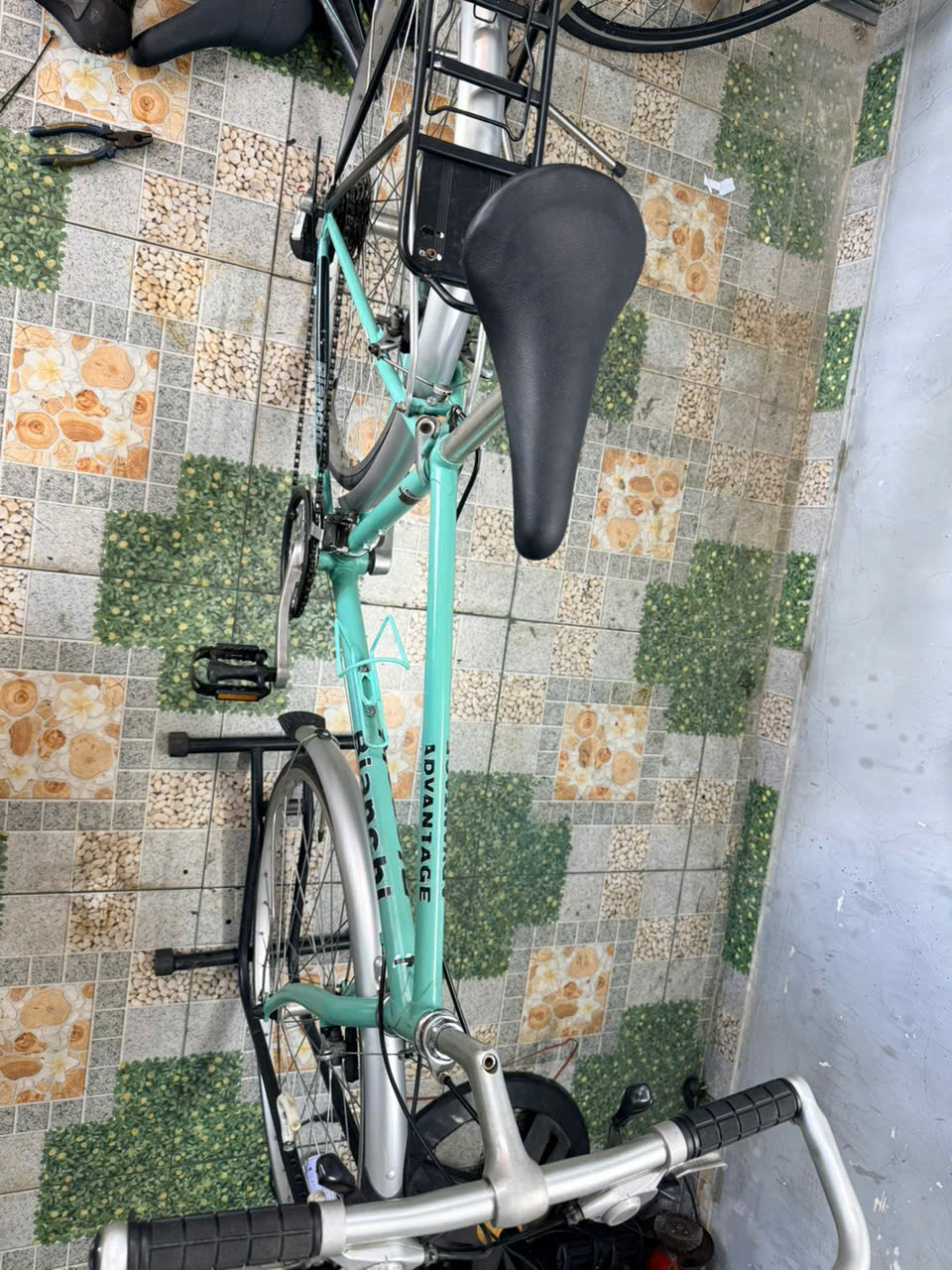 Xe đạp cổ Bianchi nhật bãi Xe đạp cổ Bianchi nhật bãi