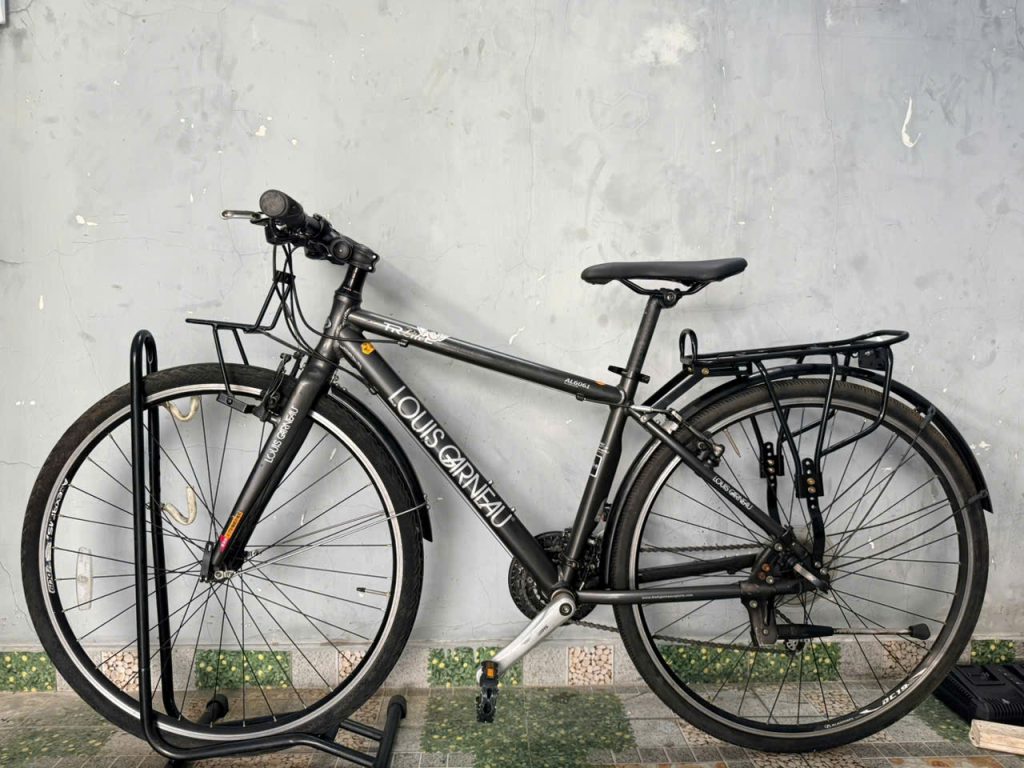 Xe đạp Louis nhật bãi phun nhôm