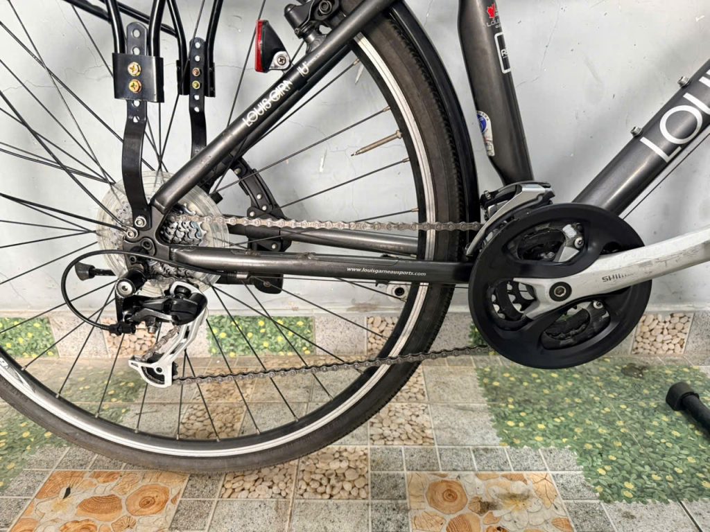 Xe đạp Louis nhật bãi phun nhôm