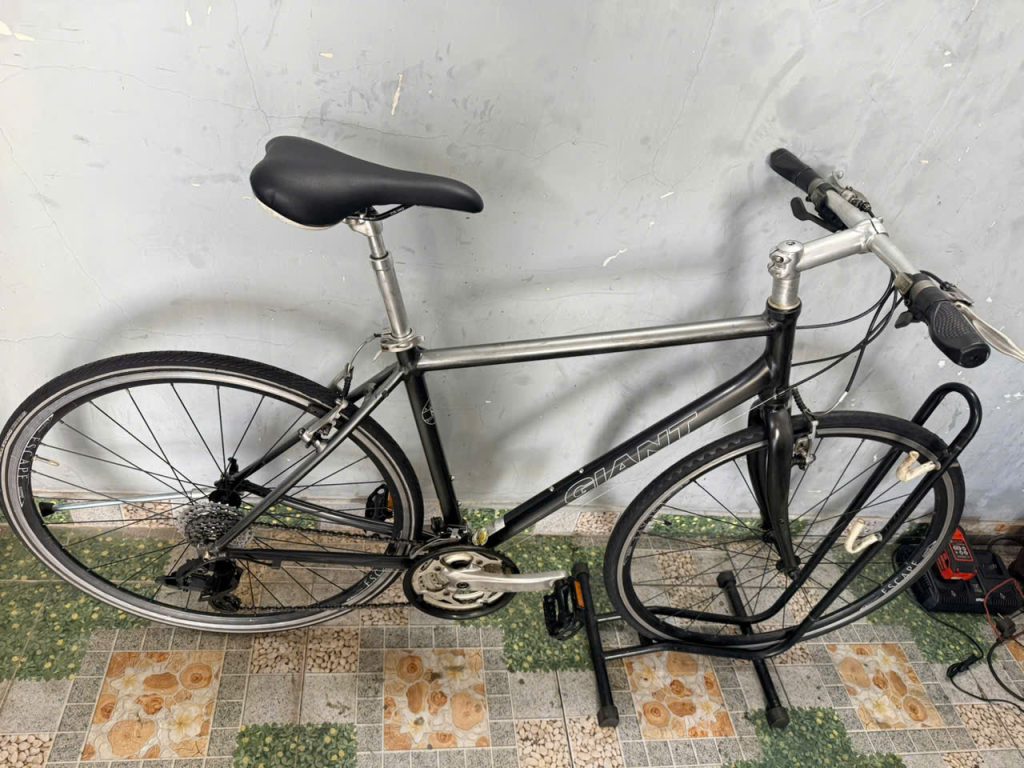 Xe đạp nhật bãi Giant r3 màu xám