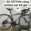 Xe đạp Felt càng carbon nhật bãi
