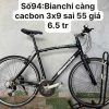Xe đạp nhật bãi Bianchi càng carbon