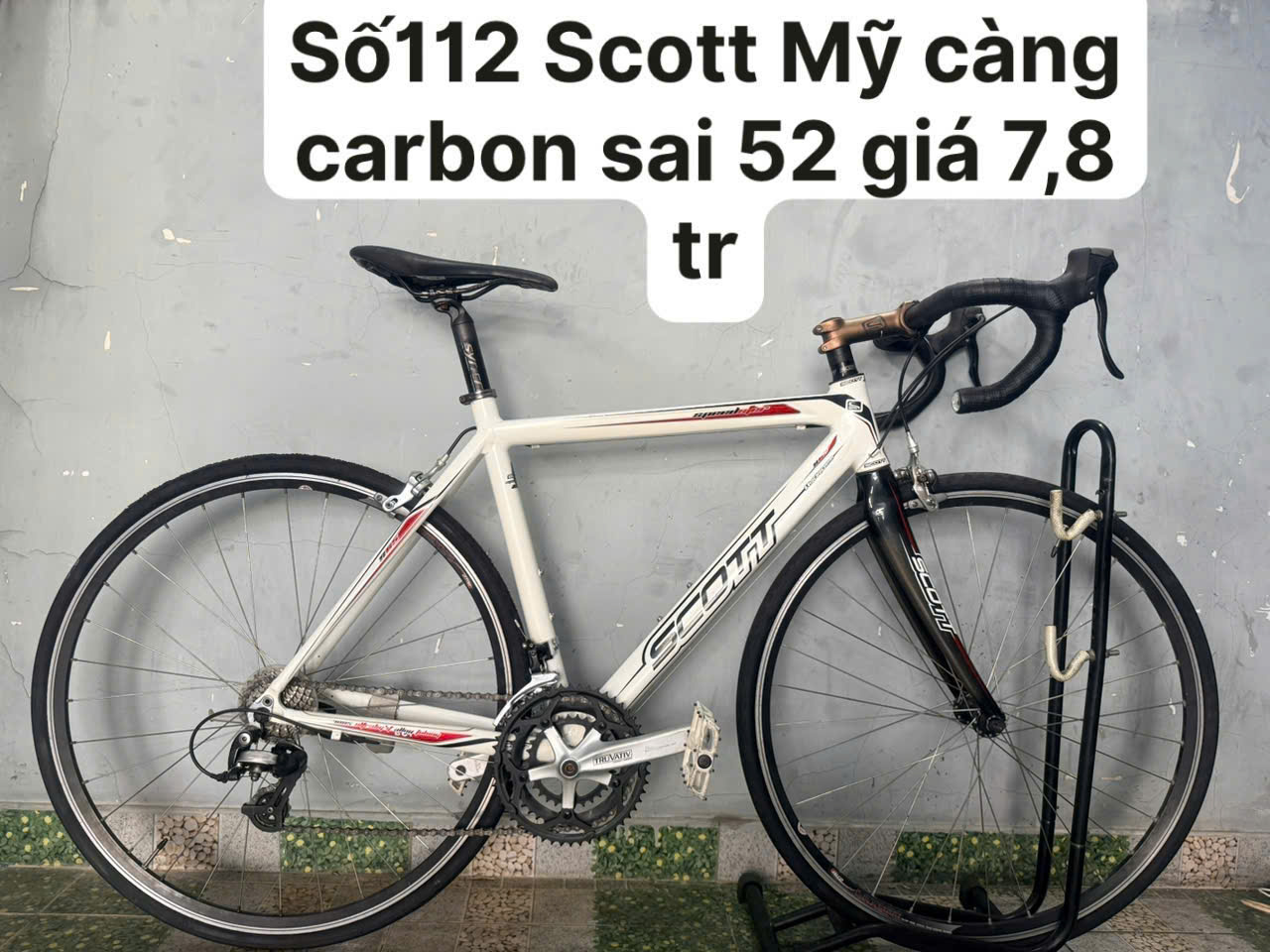 Xe đạp nhật bãi Scott càng carbon
