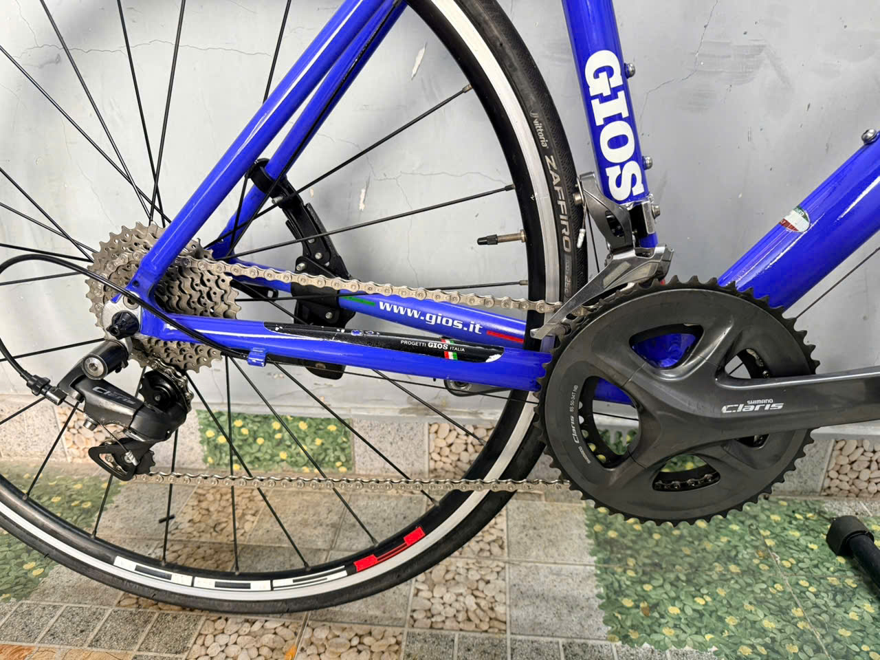 Xe đạp Gios trục rỗng càng carbon Xe đạp Gios trục rỗng càng carbon