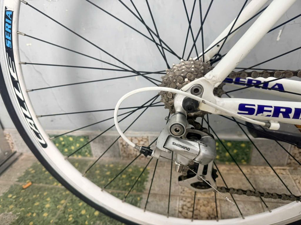 Xe đạp Calle cối nổ phun nhôm nhật bãi