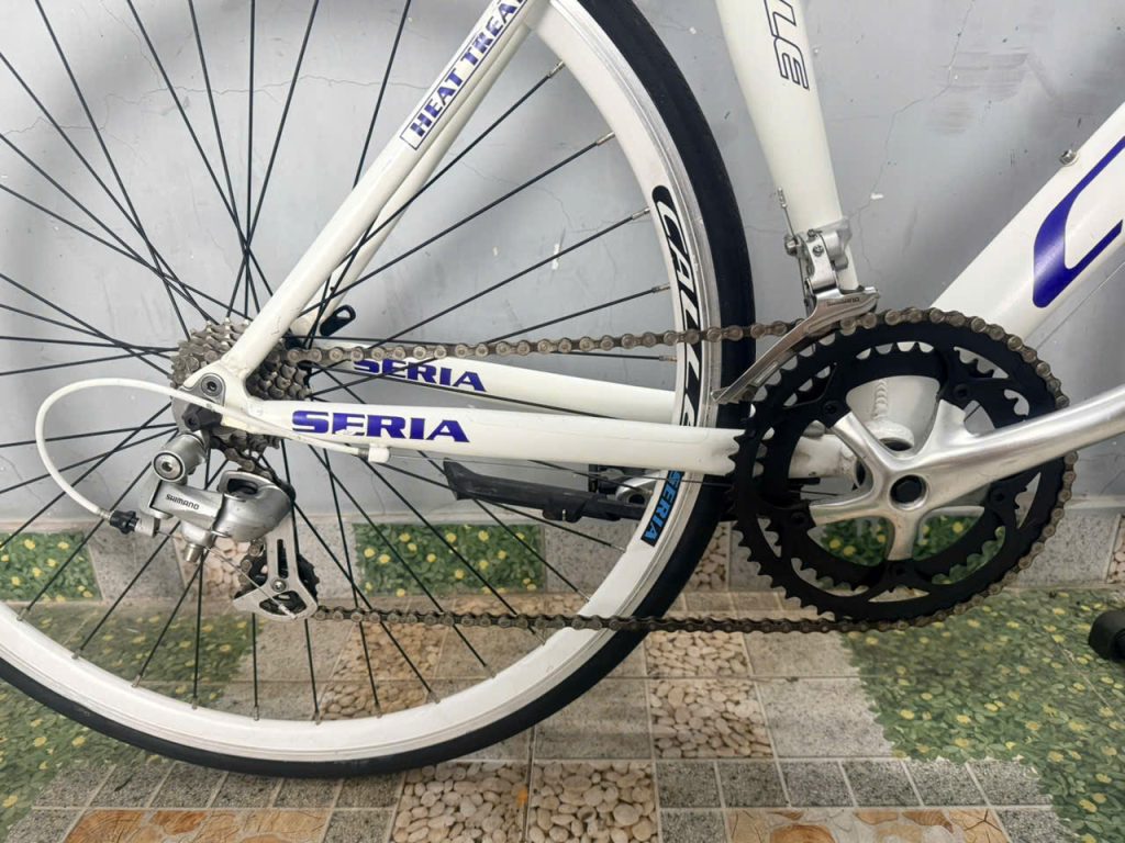 Xe đạp Calle cối nổ phun nhôm nhật bãi