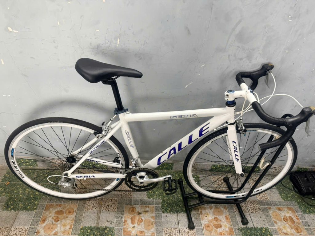 Xe đạp Calle cối nổ phun nhôm nhật bãi