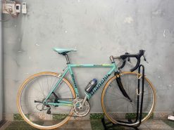 Xe đạp Bianchi càng carbon tay lắc