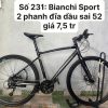 Xe đạp Bianchi Sport 2 phanh dầu