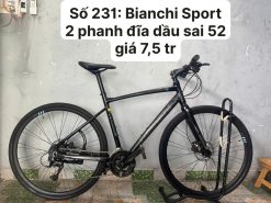 Xe đạp Bianchi Sport 2 phanh dầu