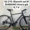 Xe đạp Bianchi dây âm sườn