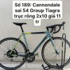 Xe đạp CANNONDALE tay đua trục rỗng