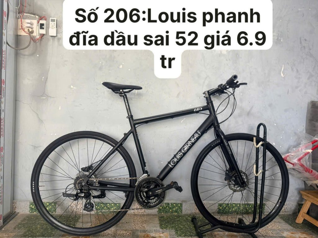 Xe đạp Louis garneau phanh đĩa dầu