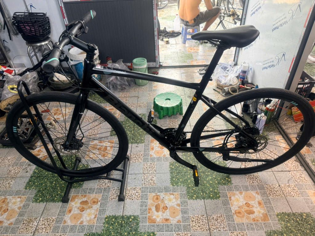 Xe đạp Bianchi Sport 2 phanh dầu 