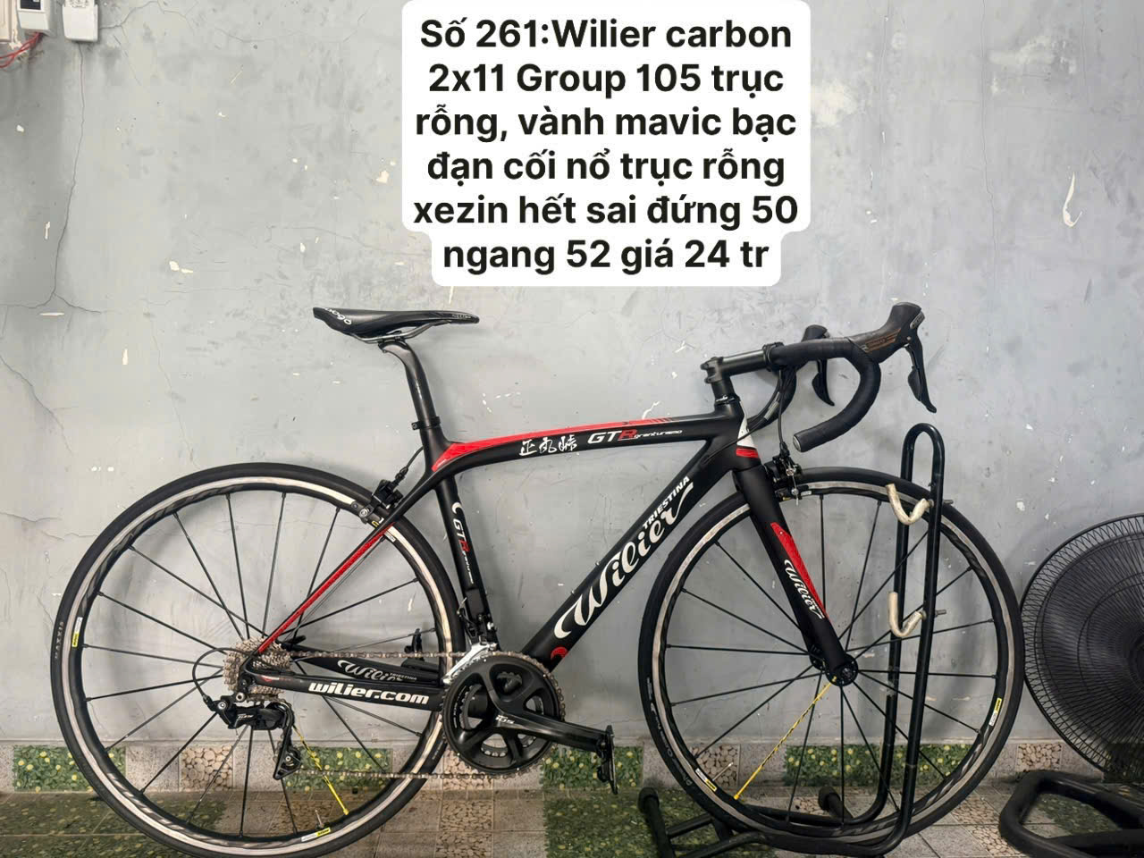 Xe đạp carbon Wilier nhật bãi