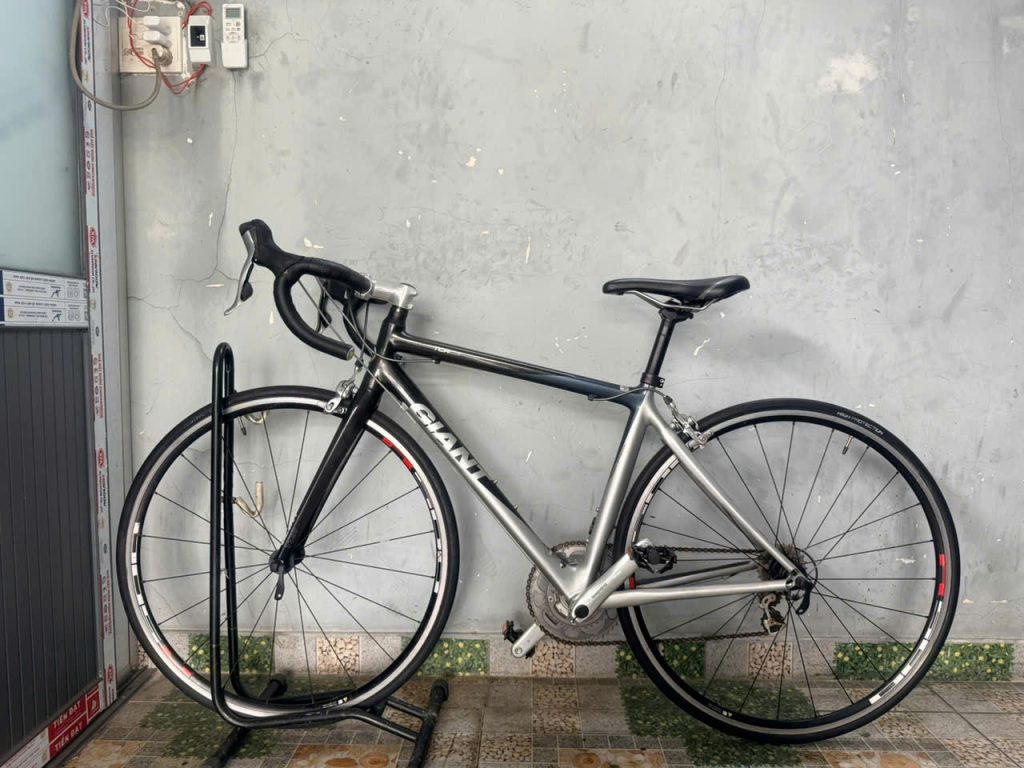 Xe đạp nhật bãi Giant khung carbon 