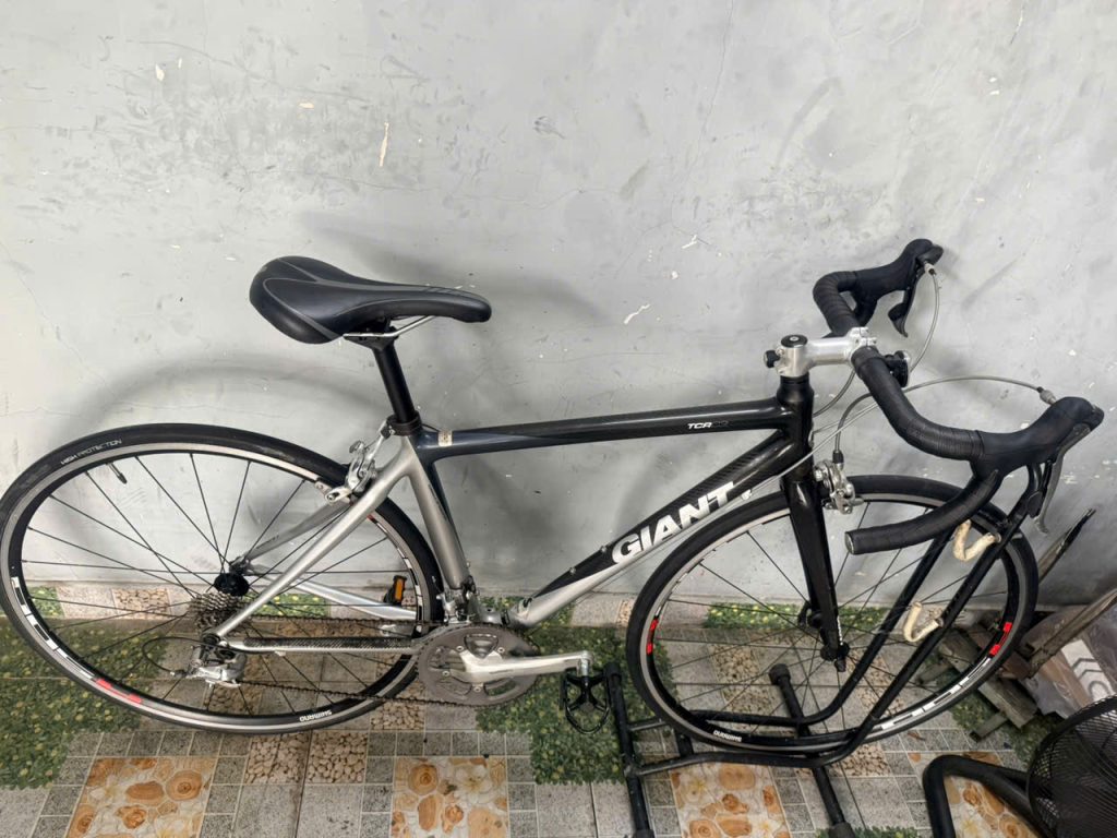 Xe đạp nhật bãi Giant khung carbon 