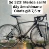 Xe đạp nhật bãi Merida dây âm sườn